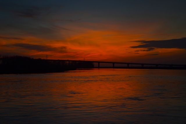 Charleston sunset.